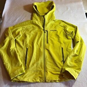 Patagonia Simple Guide Hoody Jacket Green Mens M Water Resistant Outdoor